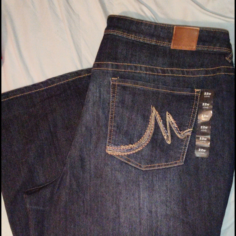 NWT Maurice's 22w Long jeans
